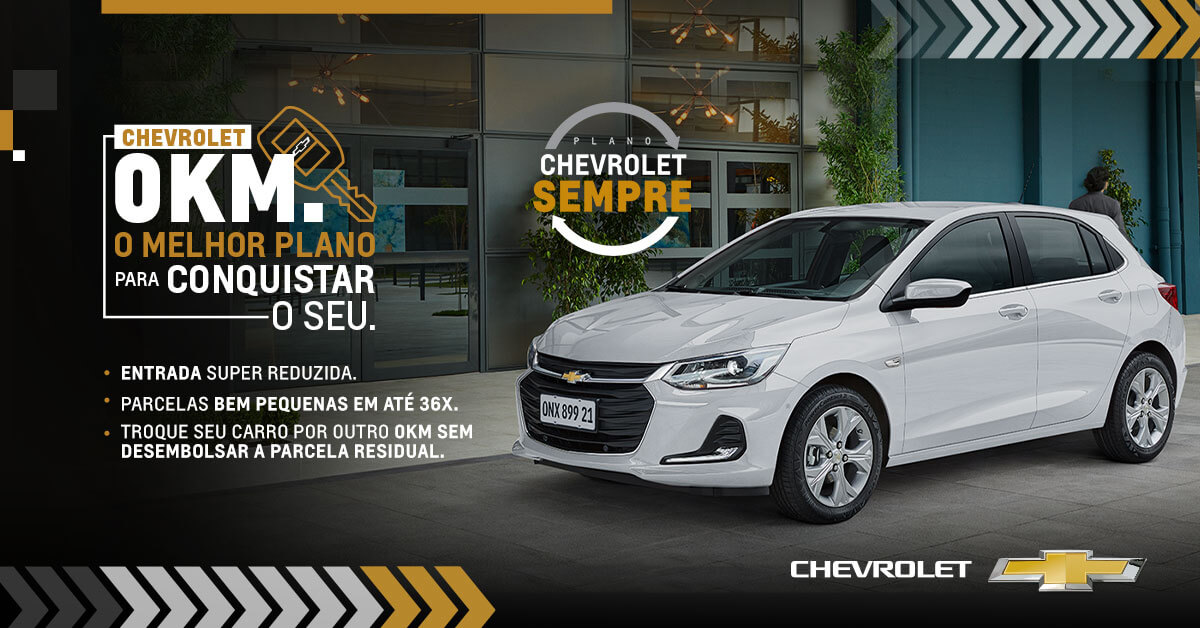 Plano Chevrolet Sempre - Chevrolet Onix na Promoção